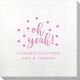 Confetti Dots Oh Yeah! Bamboo Luxe Napkins Image 1 of 4